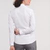 Ladies' Long-Sleeved Herringbone Shirt #2